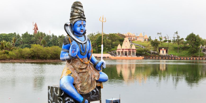 Grand Bassin Shiva beeld