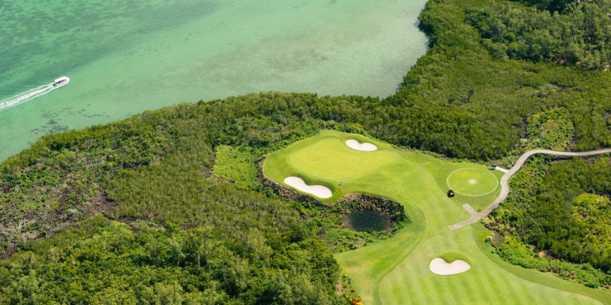 Golfbaan in Mauritius